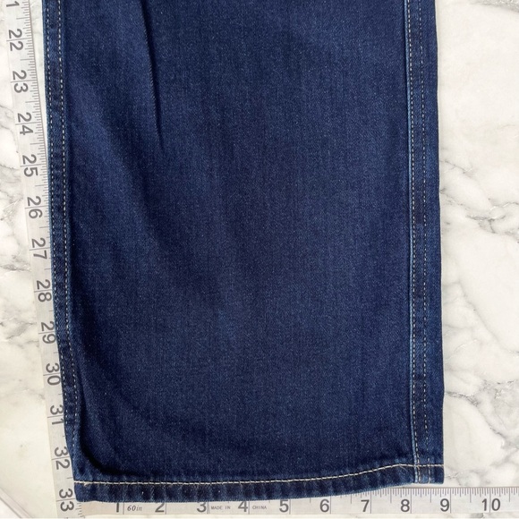 NWOT We the Free wide leg jeans button fly front patch pockets size 26 - Picture 6 of 8